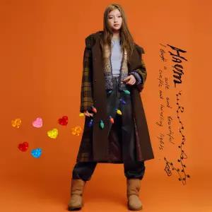 [롯데백화점]써스데이 아일랜드 [KiiiKiii 착용] 체크 후드 더플 롱 코트(T258MCT236W)