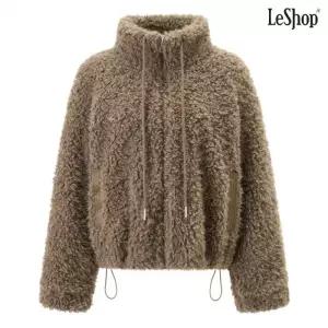 시어링 양털 하프넥 풀오버 스트링 자켓 (DP4JK027A)