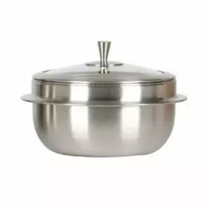 인덕션 TR35IO83 뚝배기 냄비 스텐 뚝배기 찌개 밥솥 IH 0.8L