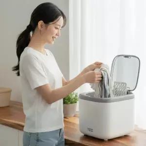 [베러댄]미니세탁기 프로 소형 아기 속옷 운동복 드럼형 세탁 건조기 겸용