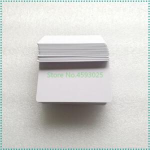 프린팅 가능 빈 잉크젯 PVC 카드 TK4100 125KHz  Ntag215 13.56Mhz NFC 태그  호환호환 에프슨 프린터용 쓰