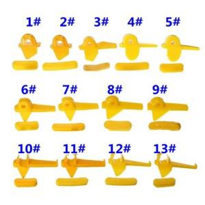 타이어 체인저 기계 나일론 마운트 분해 헤드 삽입 림 보호대 키트 20 개세트