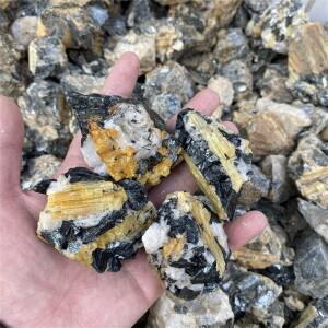 비오타이트 원석 아로마 테라피 디퓨저 돌 어항 냄비 장식, 크리스탈 원재료, 수공예 장식