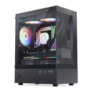 앱코 앱코 U10M 큐빅 라이트 (블랙) 어항 PC케이스