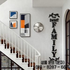 새로운 가족의 아름다운 집 아크릴 로고 3D 미러 벽 스티커 입구 장식 홈 데코레이션 모던 디자인