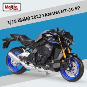 APC Maisto 1:18 Yamaha 2024 Mt10 Mt 10 Mt-10 Sp 합금 오토바이 모델 완성 장난감 선물 디스플레이