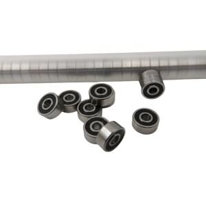 MR63-2RS 3x6x2.5mm L-630 미니 소형어처 볼 베어링 헬리콥터 모델 자동차 사용 가능 100개