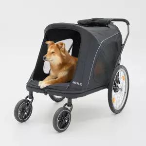 멀리 중대형견 강아지유모차 개모차 MW7 MW8 보스코블랙