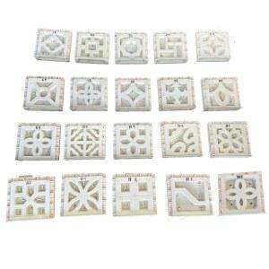 인조울타리 양면 벽돌 앤티크 그릴 몰드 양면 몰드 30 30 7cm