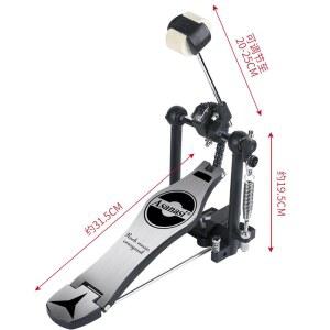 드럼 풋페달 발페달 드럼통 독학 더블 카트 전자 세트 해머 망치 더블킥 패드 트윈 박스