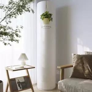 이물질유입차단 깔끔한 디자인 예쁜 스탠드형 에어컨 커버 북유럽스타일