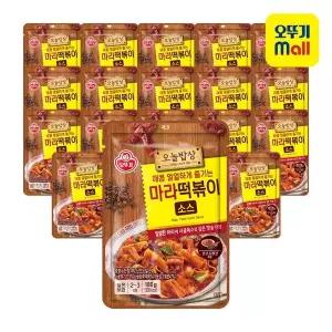 [오뚜기] 오늘밥상 마라떡볶이소스 180g 20개