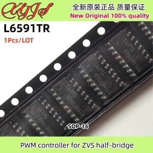 1개/LOT L6591TR SOP-16 PWM 컨트롤러 ZVS 하프 브리지 칩   100%보장