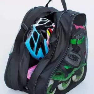 [셀러에이드]롤러스케이트 핸들 가방 인라인 스케이트 수납 파우치 정리 케이스