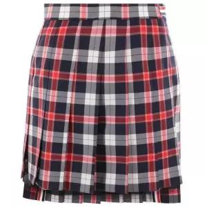 [톰브라운]타탄 트윌 플리츠 미니 스커트 149667030
