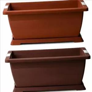 [콩심팥심]직사각형 텃밭 화분 텃밭용 베란다 화분 국내산 가정용 정원 세트