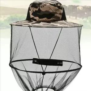 [콩심팥심]여름벌망 벌 망모자 캠핑벌망 방충 모기장 해충 낚시 모자