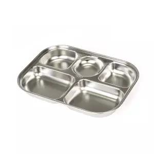 올비아 연마제없는 스텐304 다이어트식판 1호