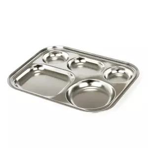 올비아 스텐304 연마제없는 다이어트식판3호