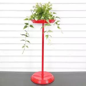 [알티피아]IG9023 인테리어 소품 화분 받침대 스탠드형 레드
