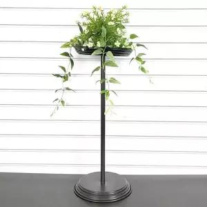 [알티피아]IG9022 인테리어 소품 화분 받침대 스탠드형 블랙