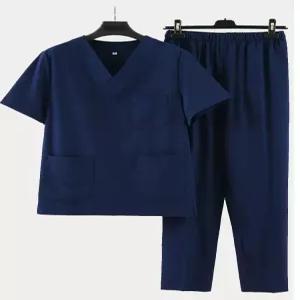 동물 병원 유니폼 간호사 옷 요양 보호사 여름 유니폼