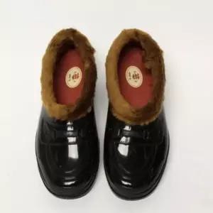 사찰 스님 고무 신발 겨울 털 고무신 방한 남여공용