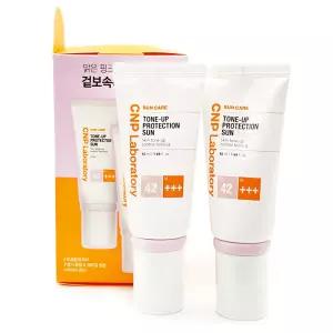 CNP 차앤박 톤업 프로텍션 선크림 50ml+50ml 세트