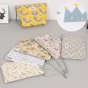 방수 기저귀 파우치 아기 외출용 다목적 수납 가방 (WFI8TTL)