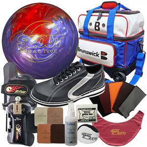 스카우트 R (레드/퍼플/골드) 풀세트 /볼링공/볼링용품/볼링화/볼링가방/코브라/몽구스/맘모스