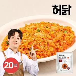 [허닭]닭가슴살 김치 곤약볶음밥 250g 20팩