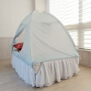 침대방한텐트 아이 침대 난방텐트 원룸 아궁이 원터치 소형 싱글 1인용(바닥없음)