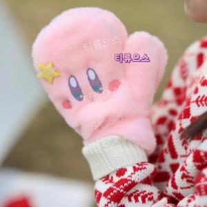 별커비털모자 커비목도리장갑 겨울 세트 티류으스