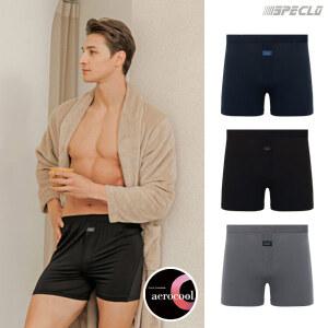 [스페클로] 남성 에어로쿨 인견 블라이스 트렁크 사각팬티 (3매입) 속옷 남자팬티