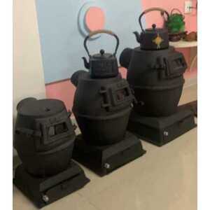 주물화목난로 가정용 벽난로 시골마당 중형 나무소각