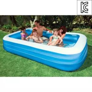 인텍스 사각 가족 대형 풀장 물놀이 풀장 305x183x56cm