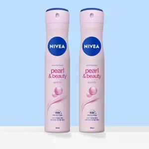 [니베아_뷰티]니베아 데오드란트 스프레이 펄 앤 뷰티 200ml x 2개