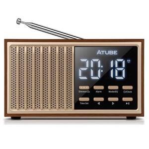 에이튜브 블루투스 올인원 스피커 FM라디오 핸즈프리 AUX A30RB