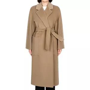 막스마라 카멜 로크리 울 캐시미어 코트 LOCRI 001
