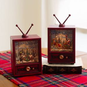설렘하우스 텔레비젼 오르골 크리스마스 멜로디 빈티지 무드등