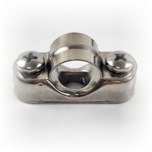 U자 원형 파이프 배관 호스 고정 클램프 알루미늄 16MM 소켓 새들 브라켓 크램프 U형 조인트