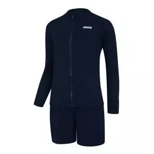 [아레나](센텀시티점)인스파이어 주니어 레저 집업 래쉬가드 세트 A4BB1BS82(NVY,BLK)