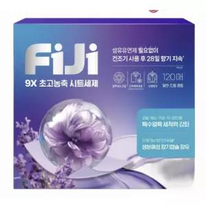 피지 시트세제 종이세제 세탁세제 대용량 드럼 일반 세탁기 빨래 120매 코스트코