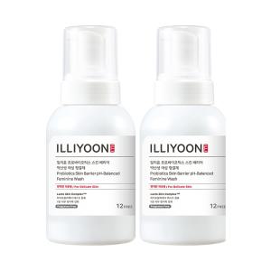 일리윤 프로바이오틱스 스킨 배리어 약산성 여성청결제 300ml x2개