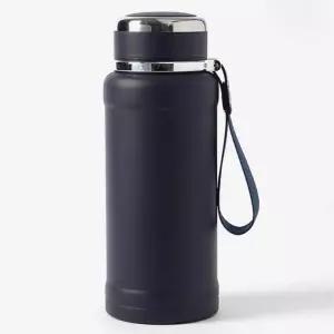 800ml 네이비 SUS316 보온병 손잡이 휴대용 물병 스텐텀블러 북미스타벅스