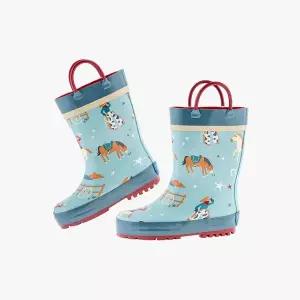 [보리보리/스테판조셉]프린티드 레인부츠 - 웨스턴