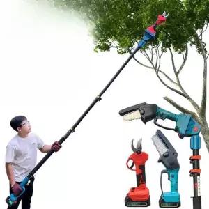 전동가위 장대톱 충전식 고지나무 전기 장대전지가위