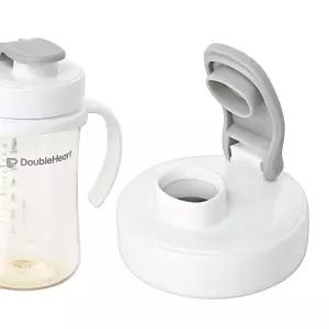 순수아 더블하트 젖병 호환 드링킹 머그 물컵 캡