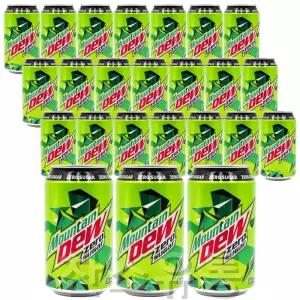 롯데칠성 마운틴듀 제로슈거 355ml x 24캔