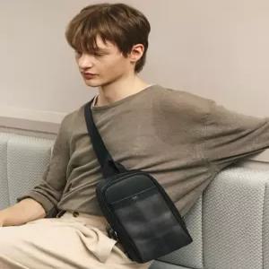 닥스 액세서리 25FW [크로스백][HERITAGE TARTAN]다크브라운 타탄체크 크로스백 DBBA5F793W3